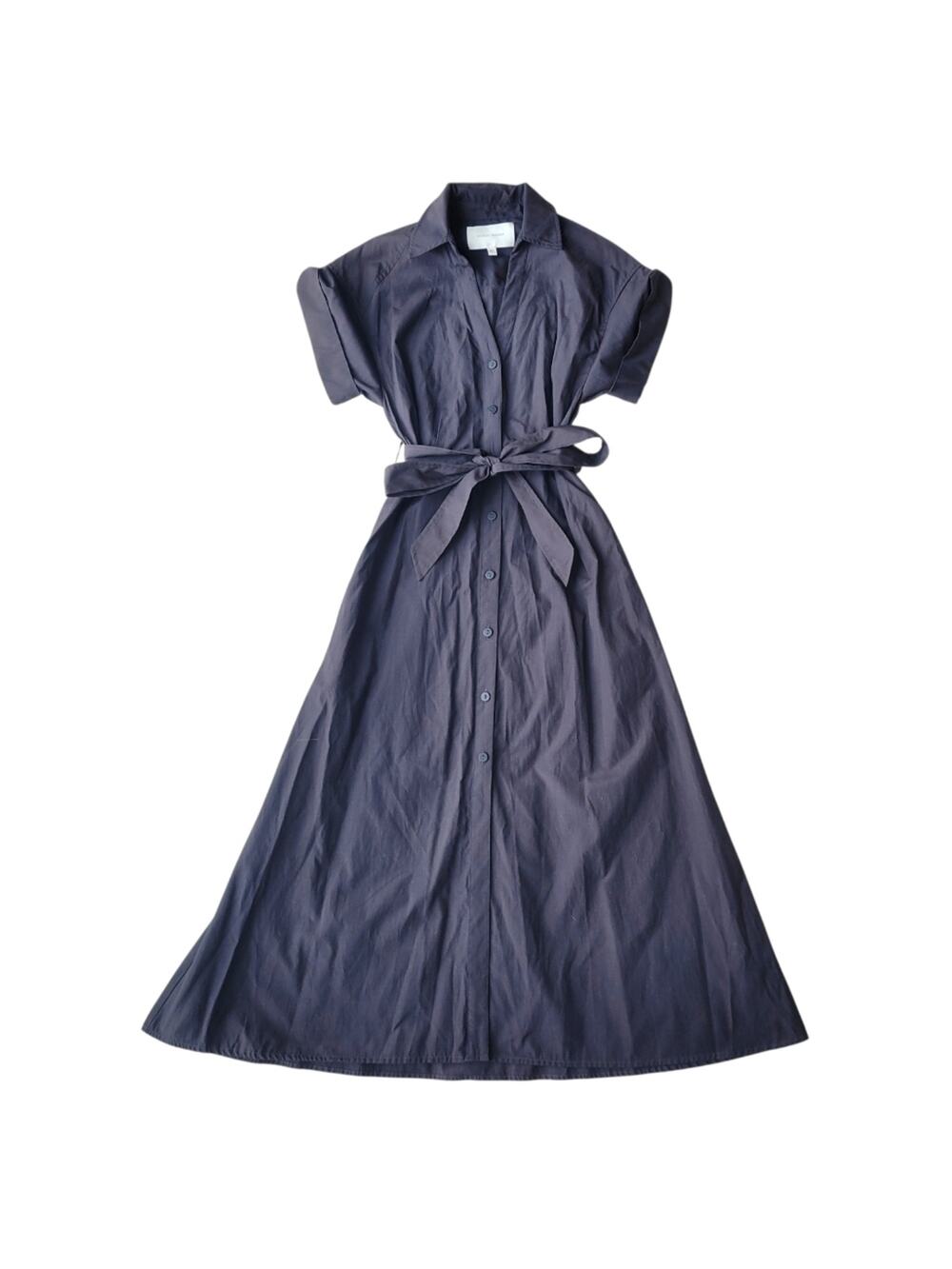 Brochu Walker The Fia Belted Dress Washed Black XS